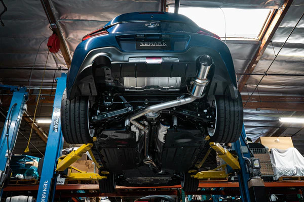 Remark R1-Spec Single-Exit Cat Back Exhaust w/ Stainless Tip for the GR86 / BRZ 2022+ — 3