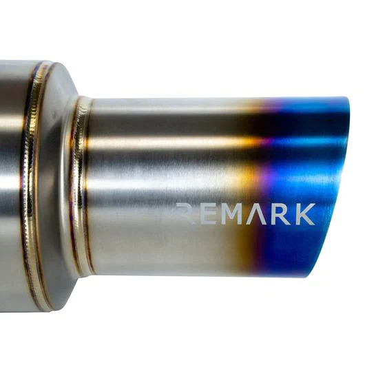 Remark R1-Spec Single-Exit Cat Back Exhaust w/ Titanium Tip for the GR86 / BRZ 2022+ — 3