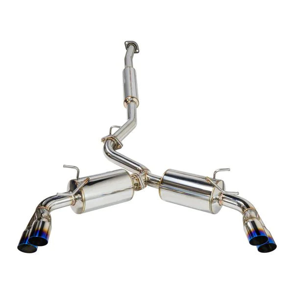 Remark Sports Touring Cat Back Exhaust w/ Burnt Stainless Tips for the 86 / BRZ 2013+