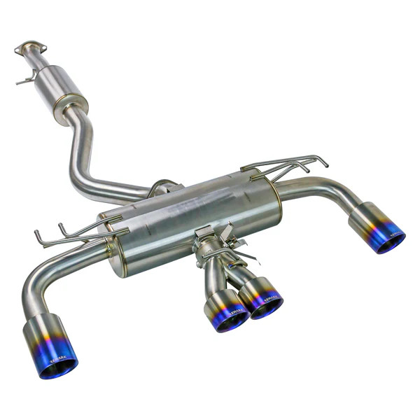 Remark Ti-Spec Quad Tip Cat-Back Exhaust for the GR Corolla 2023+ — 2