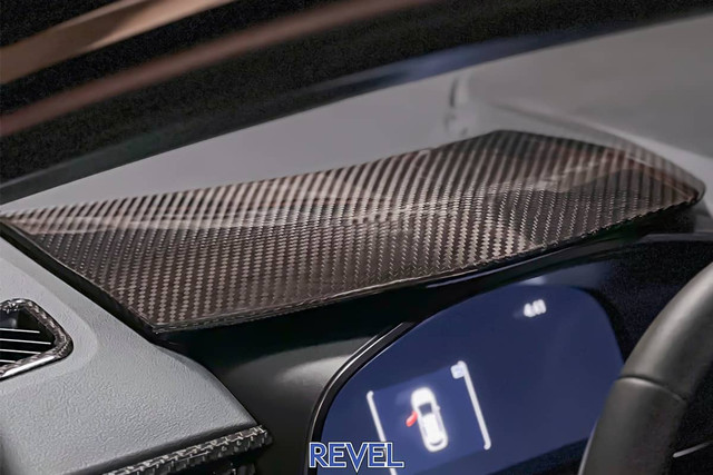 Revel GT Dry Carbon Center Dash Cover for the GR Corolla 2023+