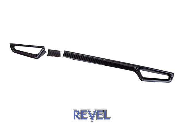 Revel GT Dry Carbon Front A/C Dash Panel Covers for the GR Corolla 2023+