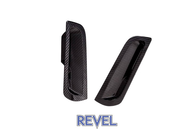 Revel GT Dry Carbon Front Bumper Duct Covers for the GR Corolla 2023+