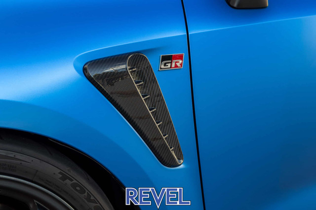 Revel GT Dry Carbon Side Duct Covers for the GR Corolla 2023+ — 3