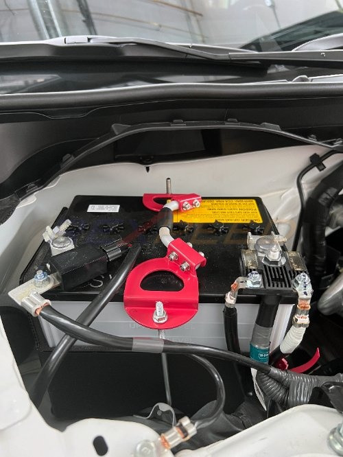 Rexpeed Battery Tie Down for the GR86 / BRZ 2022+ — 2