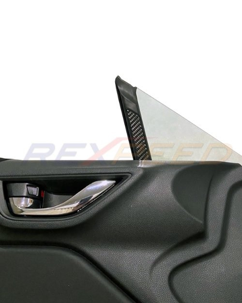 Rexpeed Carbon Fiber A Pillar Trim for the GR86 / BRZ 2022+ — 3