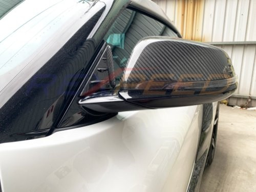 Rexpeed Carbon Fiber Anti-Buffeting Wind Deflector for the GR Supra 2020+