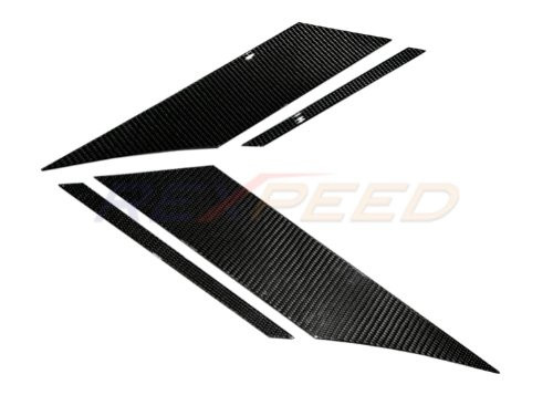 Rexpeed Carbon Fiber C-Pillar Decal for the GR Supra 2020+ — 2