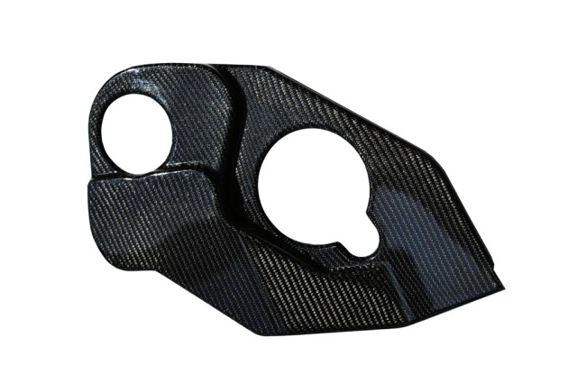Rexpeed Carbon Fiber Coolant Cover for the GR Supra 2020+