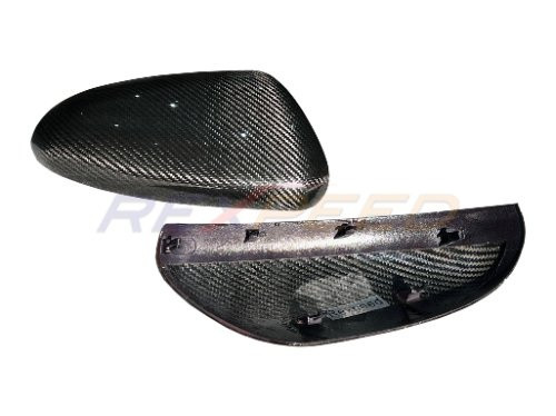 Rexpeed Carbon Fiber Mirror Cap Full Replacement (Half Covered) for the GR86 / BRZ 2022+ — 2