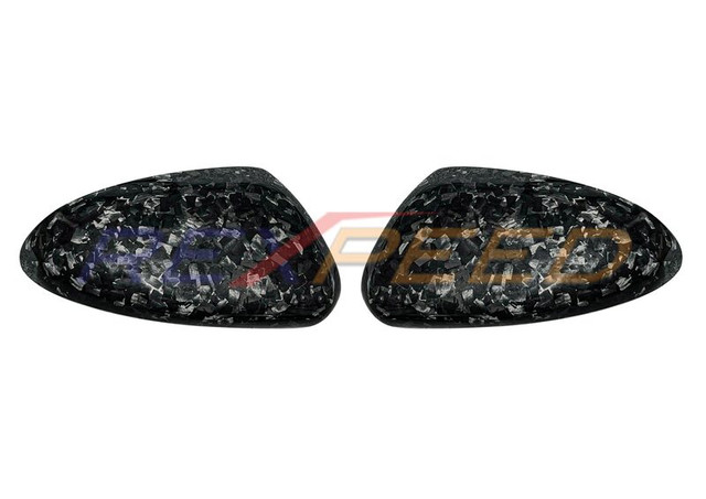 Rexpeed Carbon Fiber Mirror Cap Full Replacement (Half Covered) for the GR86 / BRZ 2022+ — 3