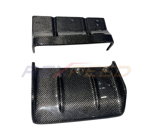 Rexpeed Carbon Fiber Rear Center Diffuser V3 for the GR86 / BRZ 2022+ — 2