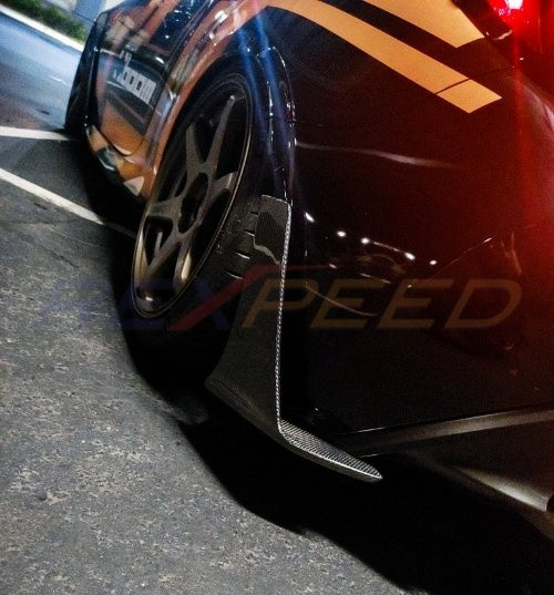 Rexpeed Carbon Fiber Rear Side Spats V3 for the GR86 / BRZ 2022+ — 2
