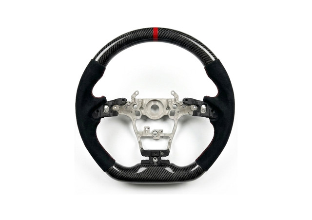 Rexpeed Carbon Fiber Suede Steering Wheel for the GR Corolla 2023+