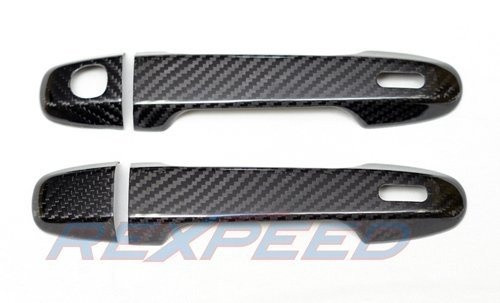 Rexpeed Dry Carbon Door Handle Cover for the GR86 & BRZ 2022+