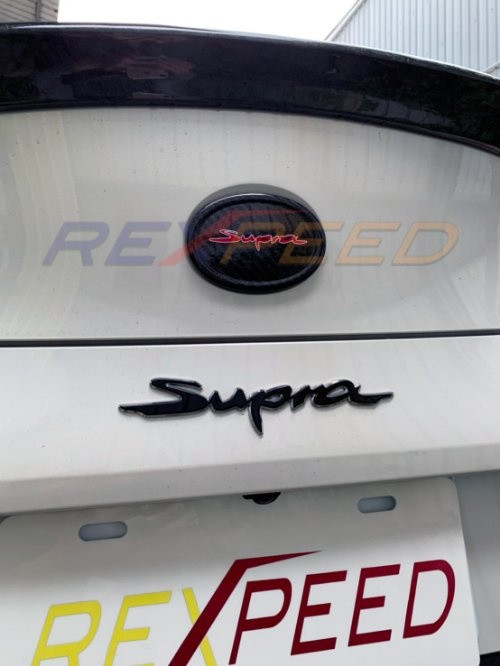 Rexpeed Dry Carbon Emblem Cover for the GR Supra 2020+ — 3