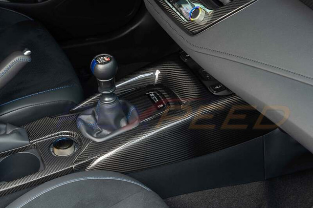 Rexpeed Dry Carbon Front Console Panel Cover for the GR Corolla 2023+ — 2