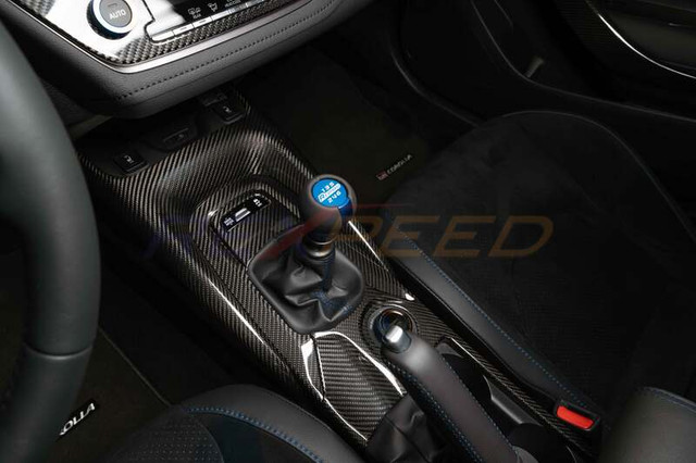Rexpeed Dry Carbon Gear Shift Trim Cover for the GR Corolla 2023+ — 3