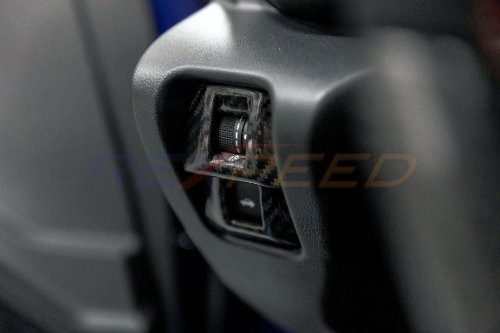 Rexpeed Dry Carbon Interior Light Switch Panel Cover for the GR86 / BRZ 2022+ — 2