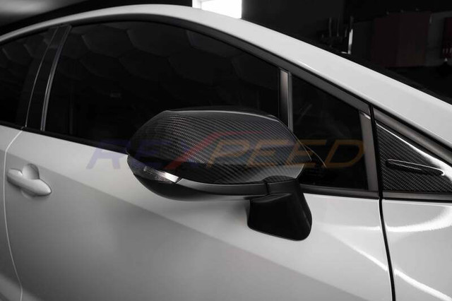 Rexpeed Dry Carbon Mirror Covers for the GR Corolla 2023+ — 2