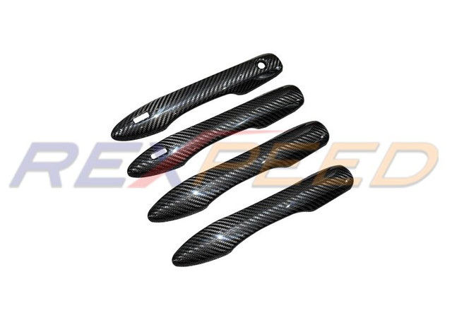 Rexpeed Dry Carbon Outer Door Handle Covers (set of 4) for the GR Corolla 2023+