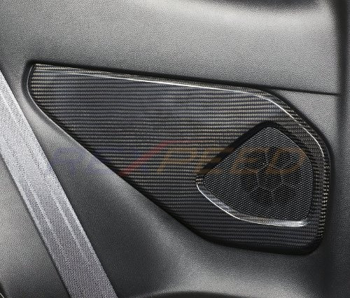 Rexpeed Dry Carbon Rear Door Speaker Panel Cover for the GR86 / BRZ 2022+