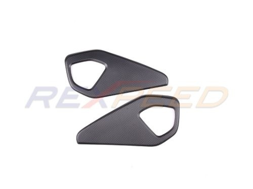 Rexpeed Dry Carbon Rear Door Speaker Panel Cover for the GR86 / BRZ 2022+ — 2