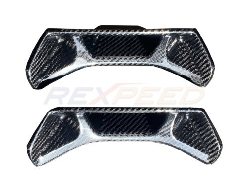 Rexpeed Dry Carbon Seat Delete Insert Cover Set for the GR Supra 2020+