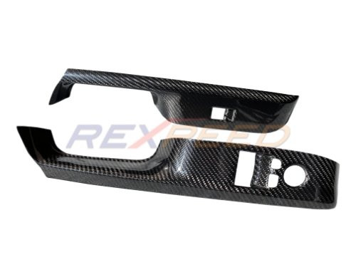 Rexpeed Dry Carbon Window Switch Panel Cover for the GR Supra 2020+ — 2
