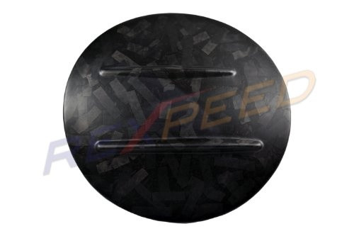 Rexpeed Forged Carbon Fuel Door Cover for the GR Supra 2020+ — 2