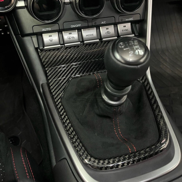 Rexpeed GT Dry Carbon Shift Trim Cover for the GR86 / BRZ 2022+