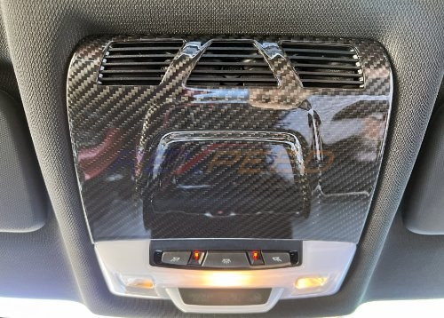 Rexpeed JDM Dry Carbon Reading Light Cover for the GR Supra 2020+ — 3
