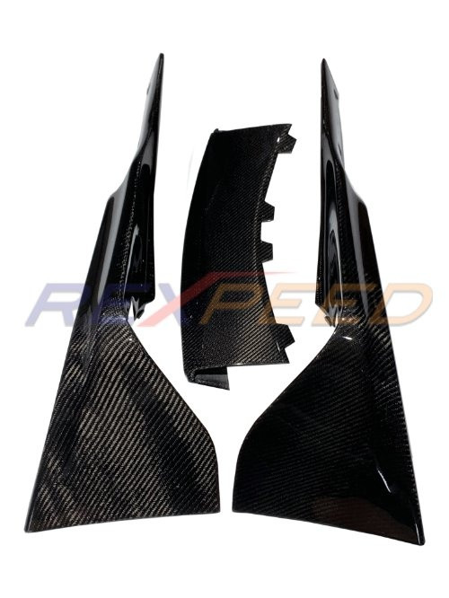 Rexpeed V1 Carbon Fiber Front Splitter for the GR Supra 2020+