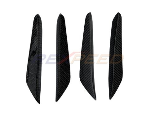 Rexpeed V2 Carbon Fiber Front Canards for the GR Supra 2020+