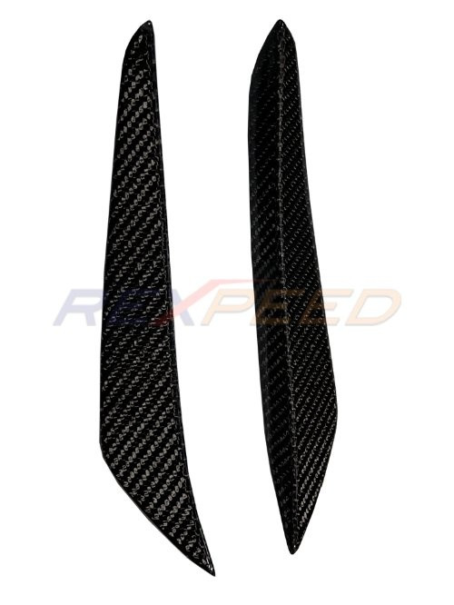 Rexpeed V2 Carbon Fiber Front Canards for the GR Supra 2020+ — 2