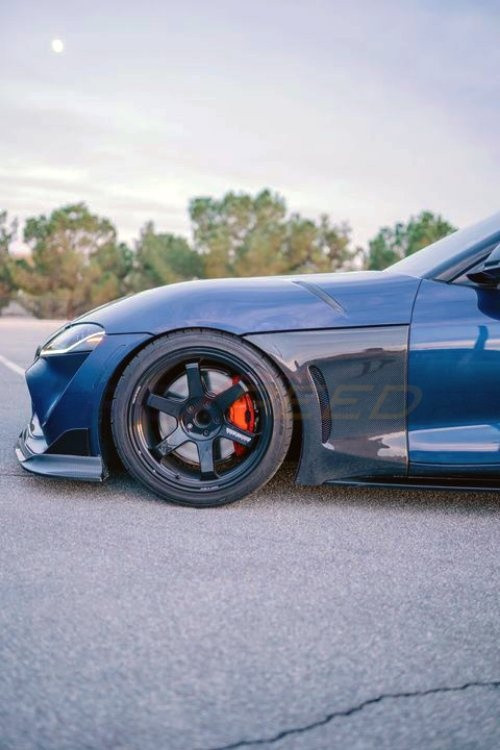 Rexpeed V2 Carbon Fiber Front Fender Duct Panel for the GR Supra 2020+ — 3