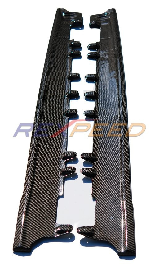 Rexpeed V2 Carbon Fiber Side Skirt Extension for the GR Supra 2020+ — 2