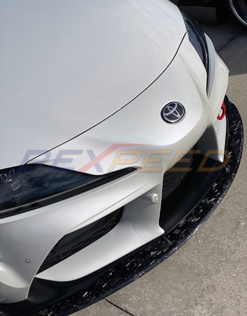 Rexpeed  V2 Carbon Fiber Splitter for the GR Supra 2020+ — 3