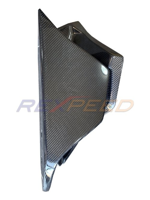 Rexpeed V3 Carbon Fiber Rear Bumper Side Spats for the GR Supra 2020+ — 3