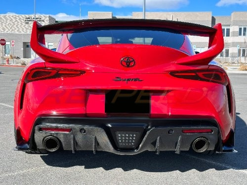 Rexpeed V3 Carbon Fiber Rear Diffuser for the GR Supra 2020+ — 2