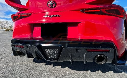 Rexpeed V3 Carbon Fiber Rear Diffuser for the GR Supra 2020+ — 3
