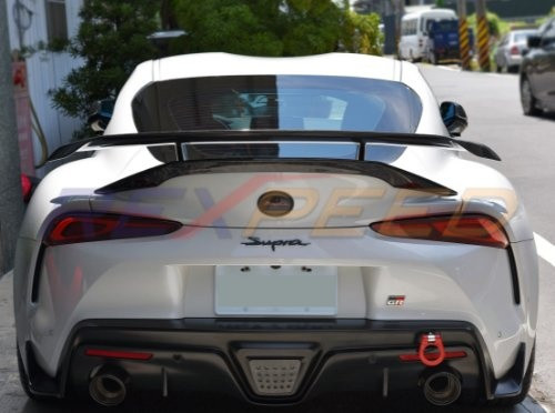 Rexpeed V3 Carbon Fiber Rear Wing for the GR Supra 2020+ — 3
