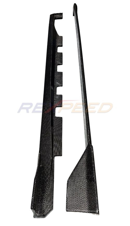 Rexpeed V4 Carbon Fiber Side Skirts for the GR86 / BRZ 2022+