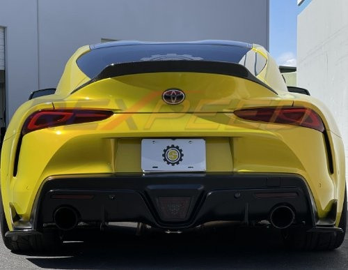 Rexpeed V4 Carbon Fiber Trunk Spoiler for the GR Supra 2020+ — 2
