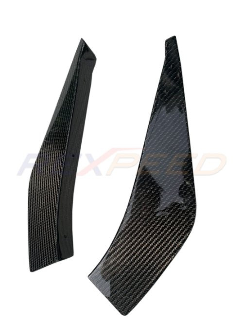 Rexpeed V5 Carbon Fiber Front Canards for the GR Supra 2020+ — 2