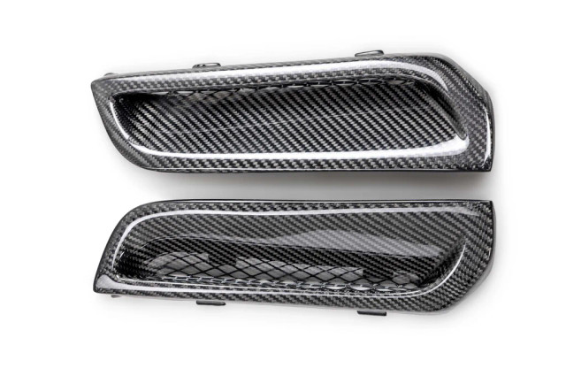 Seibon Carbon Fiber Front Bumper Inserts for the GR Corolla 2023-2024 — 2