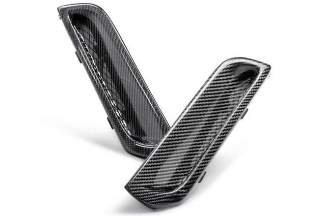 Seibon Carbon Fiber Front Bumper Inserts for the GR Corolla 2023-2024 — 3