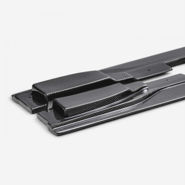 Seibon MB-Style Carbon Fiber Side Skirts for the GR86 / BRZ 2022+ — 2