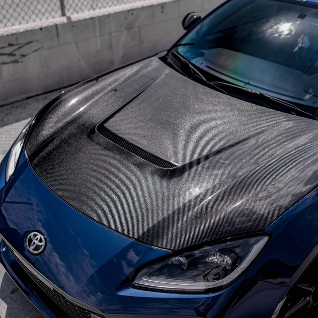 Seibon VS-Style Carbon Fiber Hood for the GR86 / BRZ 2022+ — 2