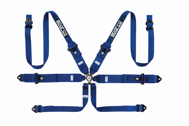 Sparco 6-Point 3"/2" Steel Racing Belts — 2